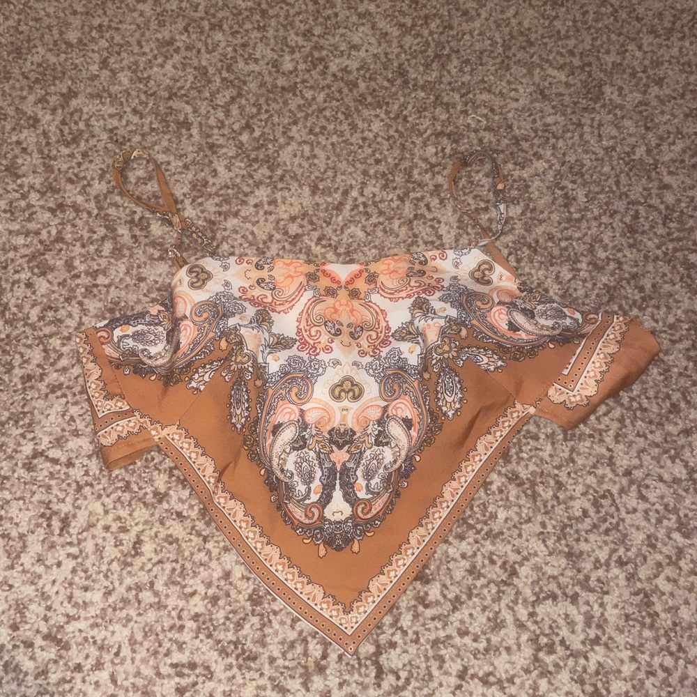 bandana style top